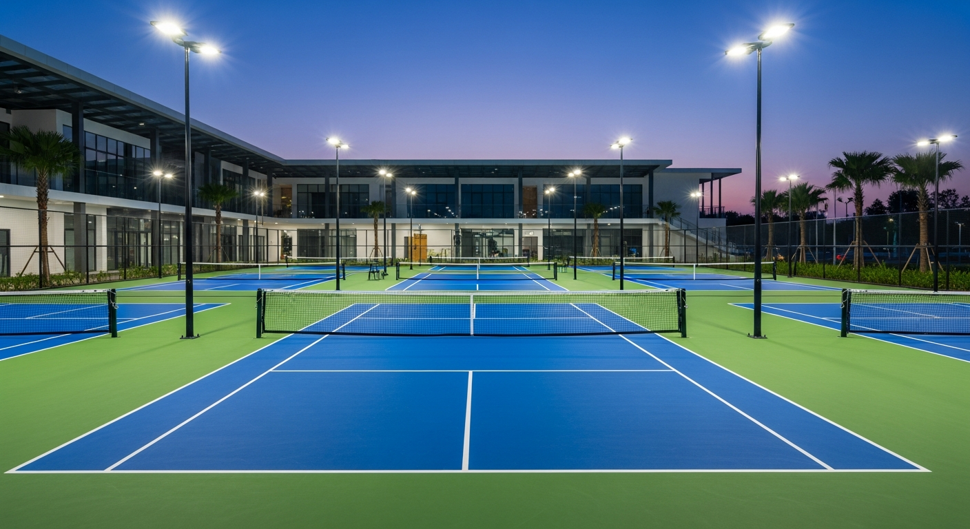 Khu phức hợp sân pickleball Xây Dựng HTD