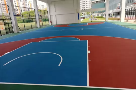 kích thước sân bóng rổ tiêu chuẩn