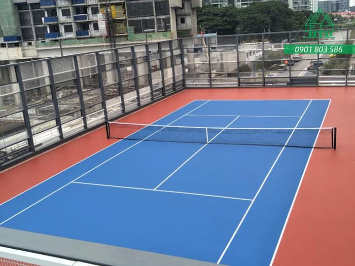 Kích Thước Sân Tennis (Sân Quần Vợt) Tiêu Chuẩn Quốc Tế ITF 5 quy cách làm sân tennis