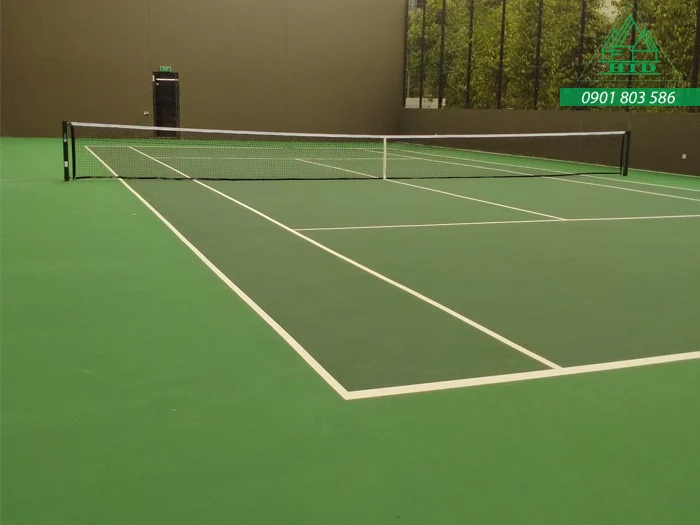 Kích Thước Sân Tennis (Sân Quần Vợt) Tiêu Chuẩn Quốc Tế ITF 6 sân tennis đẹp chuẩn kích thước