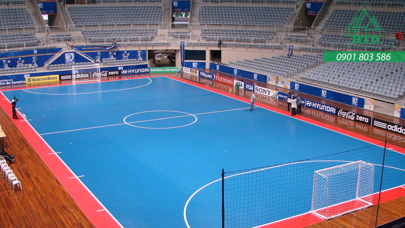 Chi phí sơn sân Futsal trong nhà và ngoài trời tại TPHCM 7 chi phí làm sân futsal